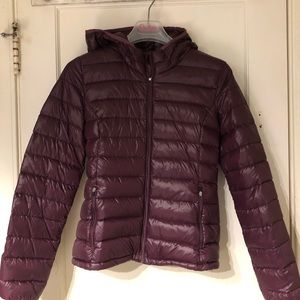 Aritzia Parklife burgundy jacket size S
